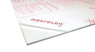 Polycarbonat Platte Exolon® (Makrolon) transparente 2-8 mm Polycarbonatplatte - Bild 1 von 4