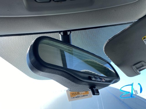 Used Front Center Interior Rear View Mirror fits: 2014 Chevrolet Traverse w/tele