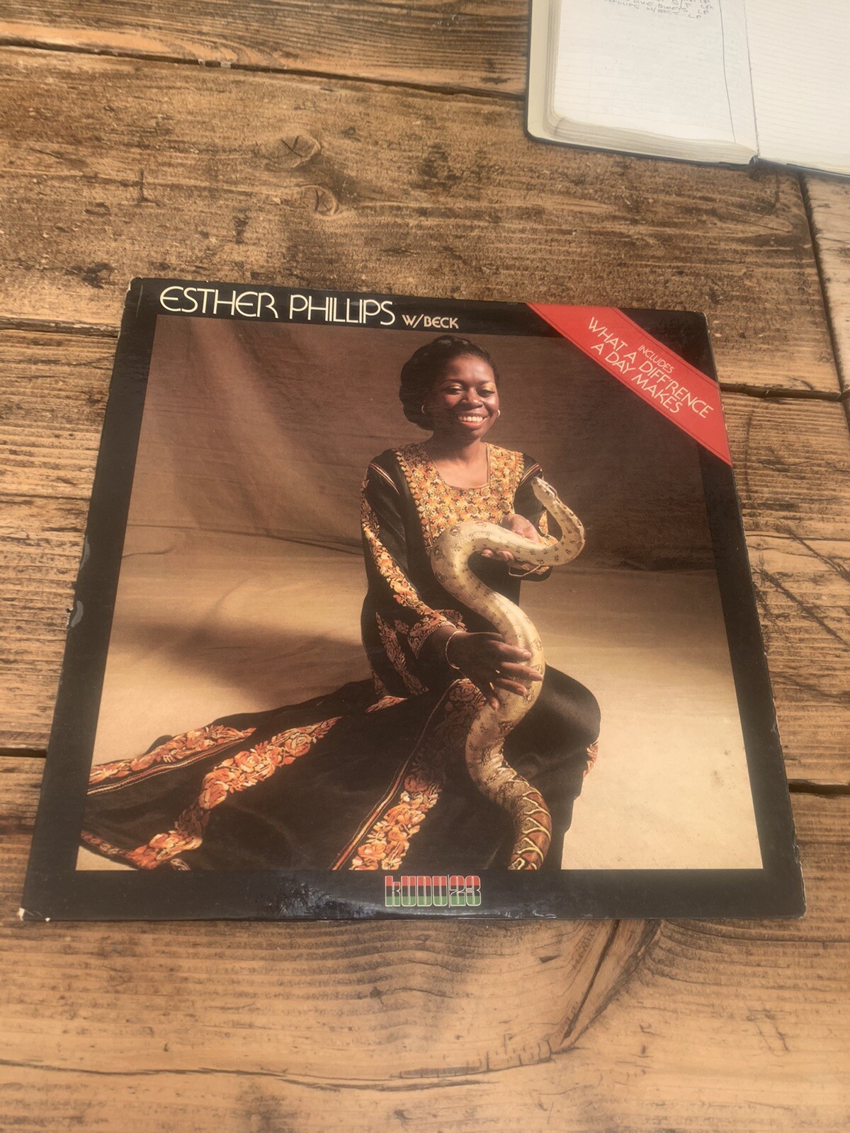 Esther Phillips W/Beck 1975 Kudu EX Vinyl LP & inner US 1st  Disco Plays Nicely