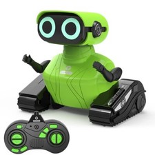 Robot Toys, Remote Control Robot Toy, RC Robots for Kids with LED Eyes, Flexible