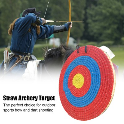 Archery 30CM Straw Target for Bow and Arrow Outdoor Hunting Target Practice