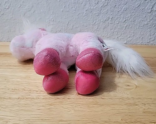 GANZ Webkinz Pink Pony HM117 Soft Plush Horse-Stuffed Animal 8 Inch-No Code - Picture 5 of 10