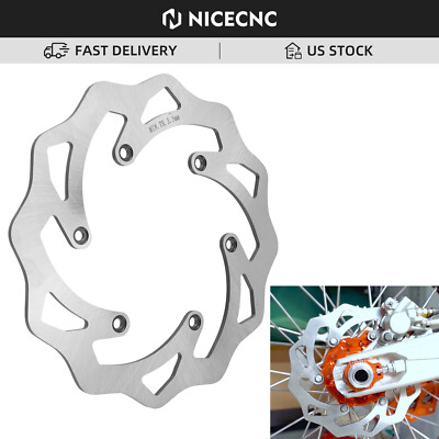 220mm Rear Brake Disc Rotor For KTM 125 200 250 300-500 EXC XC XCW XCF 1994-2022