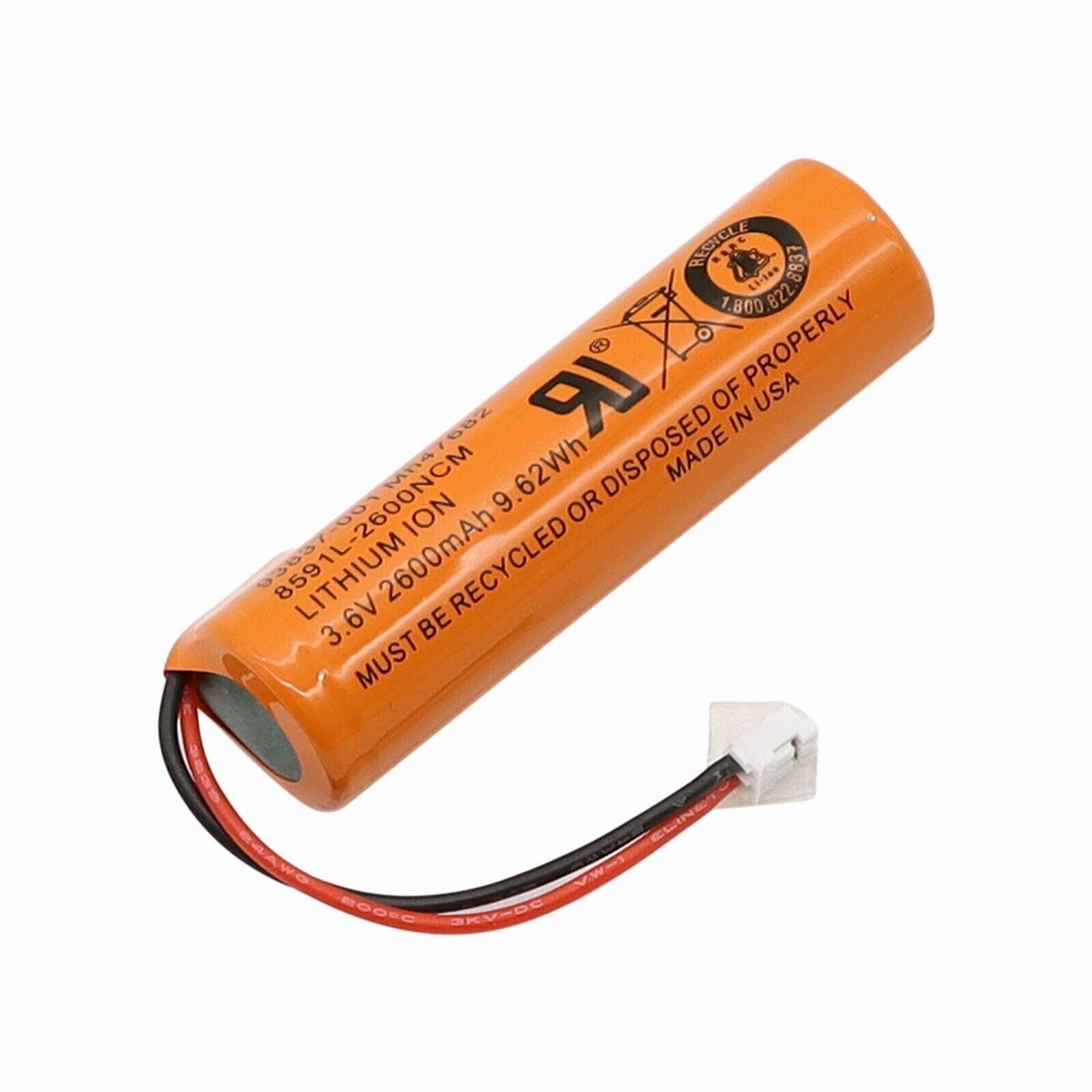 なぁーみ Amazon.com: (2-Pack) 3.7V 2600mAh 93837-001 Battery