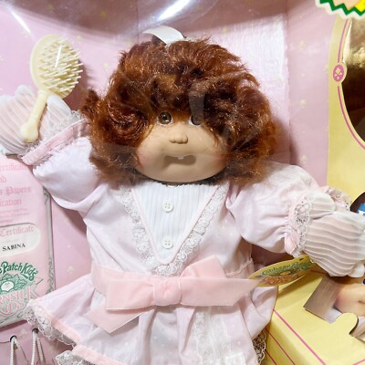 Vintage 1986 RARE Mint Cabbage Patch Kids CornSilk Doll Original