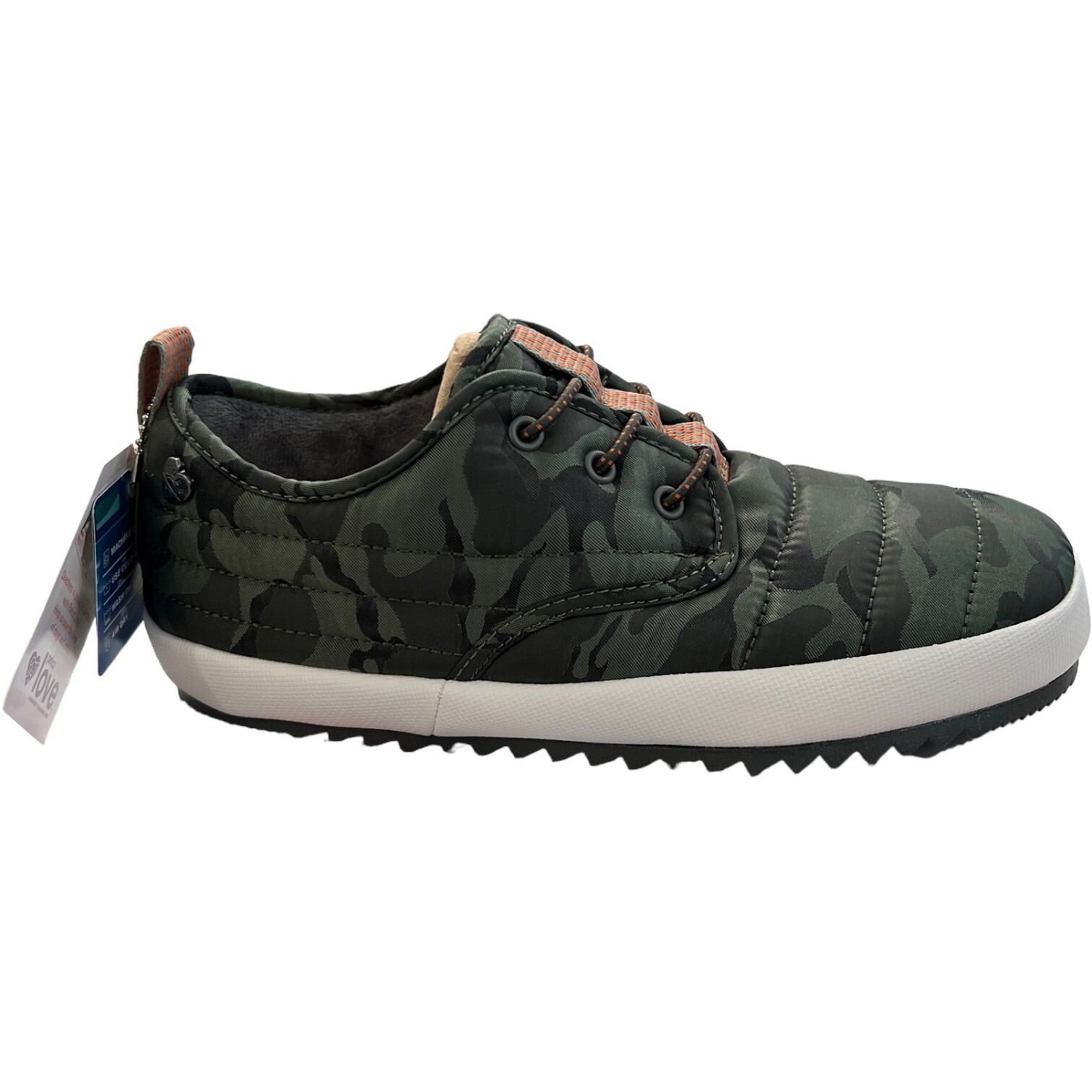 Skechers Mighty Puffs Camo Women's size 7 Bobs Petco Foundation