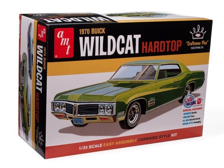 AMT 1379 1:25th scale 1970 BUICK WILDCAT HARDTOP