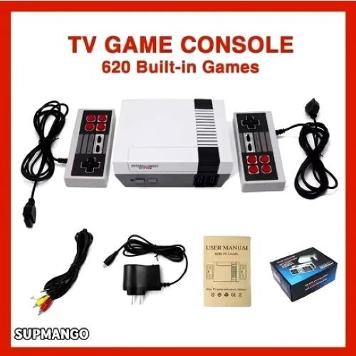 Mini Consola De Juegos Con Estación De Juego Vintage De 620 Juegos