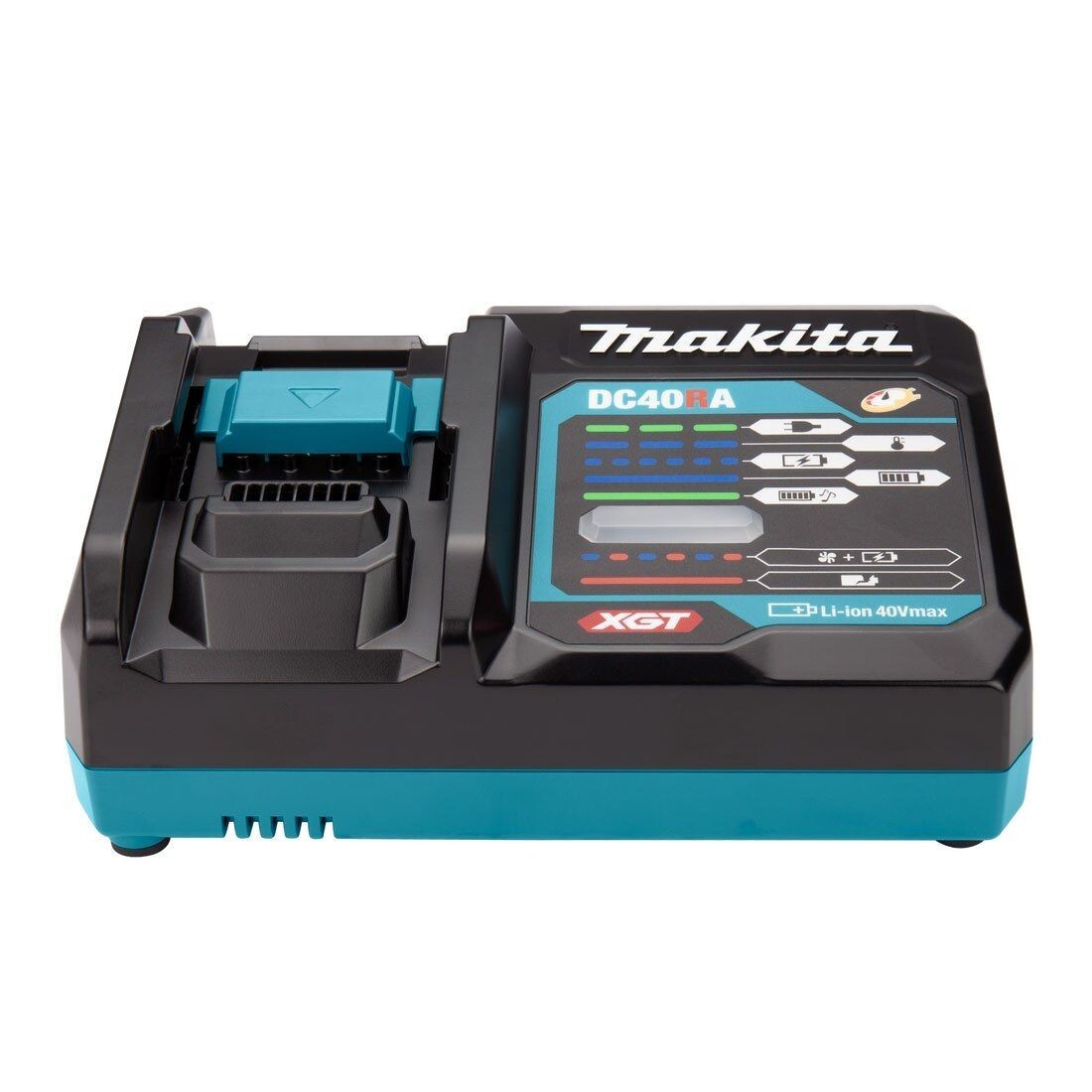 Makita Genuine XGT 40v Fast Battery Charger 240v  - Protects Batteries - DC40RA