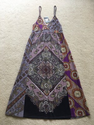 fitted lace wedding dress Lucky Brand Women's Cutwork Maxi Dress, Smokey Grape, XS at Amazon Women's  Clothing store