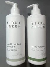Terra Green White Tea Conditioning SHAMPOO & CONDITIONER SET 12.8oz - Wyndham