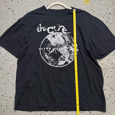The Cure - Songs Of A Lost World Black T-Shirt Extra Large, 2023 US Tour XL