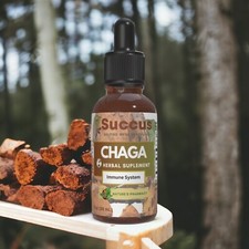 Chaga Tincture - Antioxidant-Rich Support for Immune Health