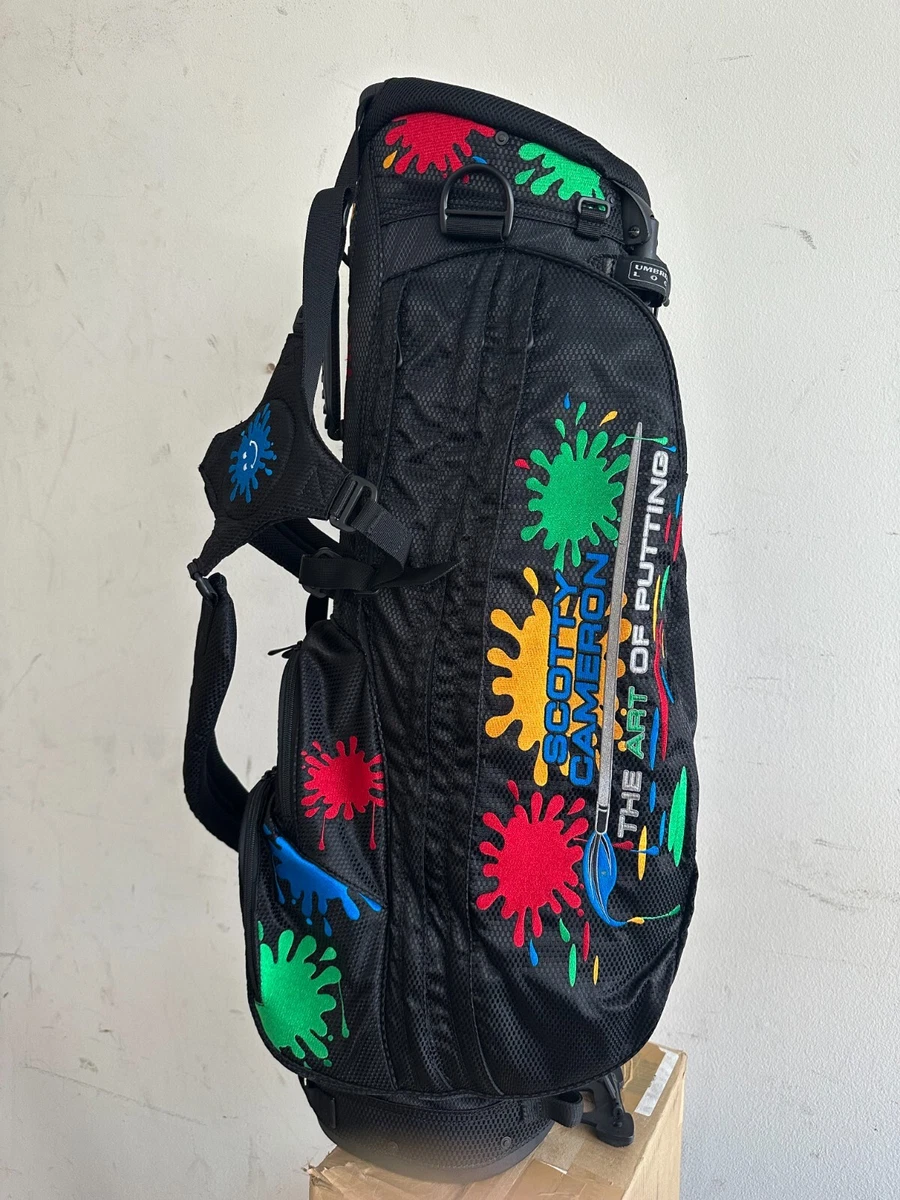 Sac De Golf Scotty Cameron Tour Caddy – Wasabi Rose Avec Headcovers Assortis