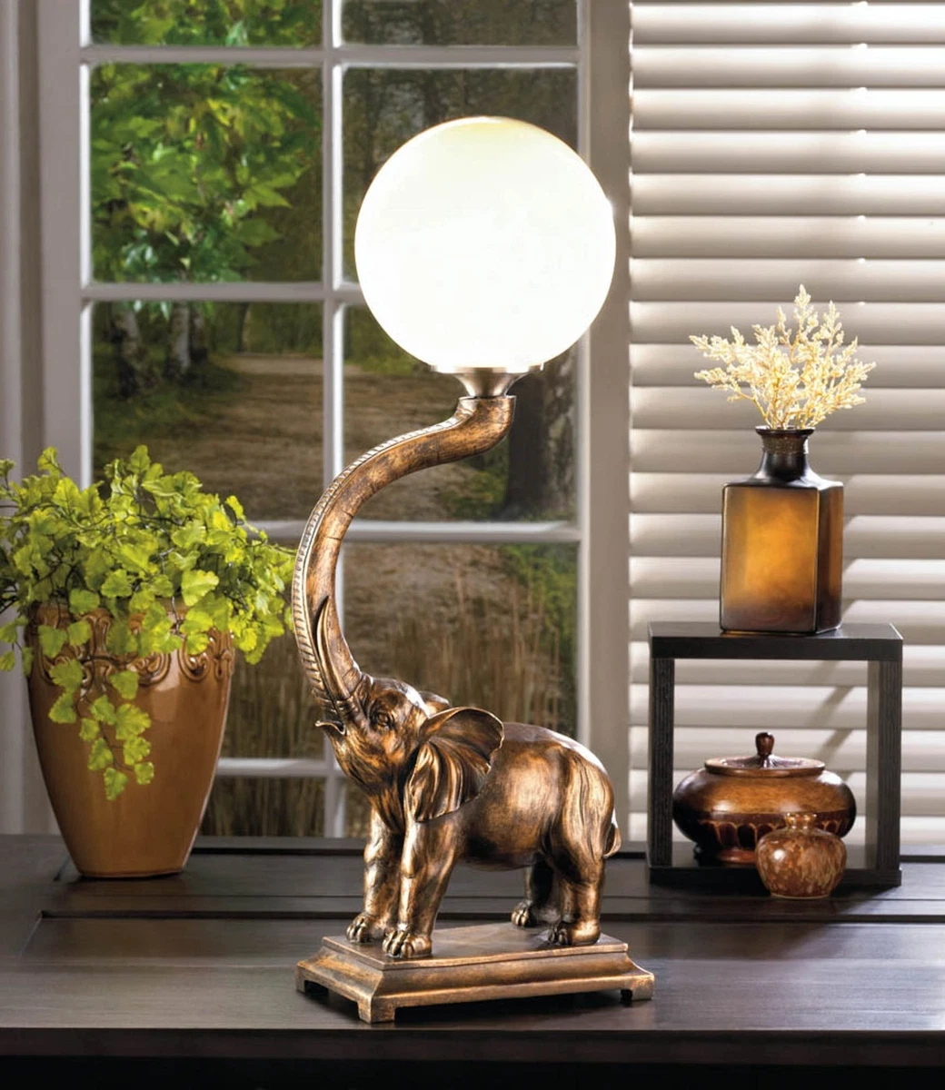 Elephant bedside lamp deals