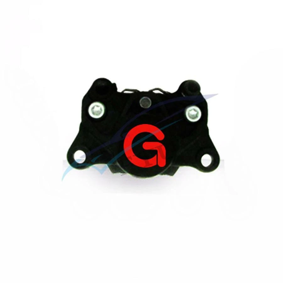 Pinzas de freno de aleación de aluminio para moto scooter con 34 mm*2 pistones para Yamaha Honda Foto 3 de 4