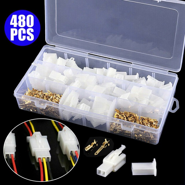 480x 2 8 Mm Auto Motorcycle Terminals Car Electrical 2 3 4 6 Pin Wire Connectors For Sale Online Ebay