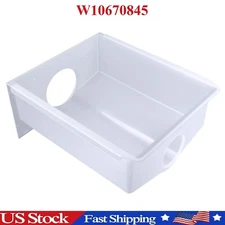 New W10670845 Refrigerator Ice Bucket Fit Whirlpool Ice Maker Parts WRS325FDAM04