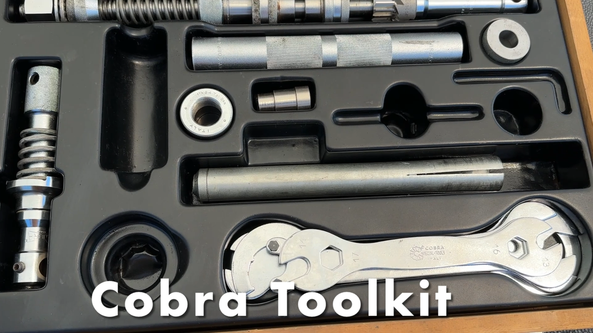 Vintage Road Bike Cobra ToolKit Italian Bicycle Tools Campagnolo