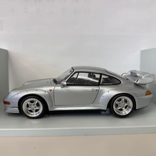 UT Models Porsche 911 GT2 1/18 Scale Diecast Model Silver New Rare