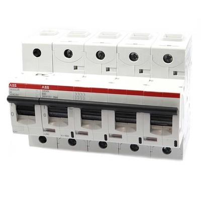 ABB S804N-B80 Sicherungsautoma tmit 24V Arbeitsstromauslöser S800-SOR24, B-Ware