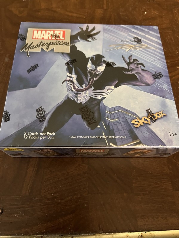 2020 Upper Deck Marvel Masterpieces Hobby Box New Factory Sealed Dave Palumbo