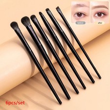 Ensemble de 6 pinceaux de maquillage pour les yeux fard à paupièresprofessionnel