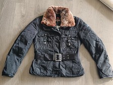 Peuterey piumino giacca collo vera pelliccia taglia M