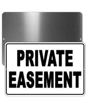 Private Easement Sign Or Decal Do Not Enter Keep Out Warning Stop Property DN018