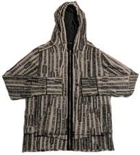 Vintage Y2K Hurley Zip Up Hoodie Men  s Medium All Over Print Skate Surf