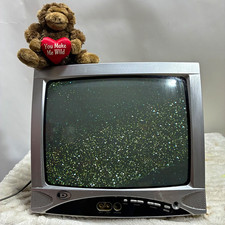 Durabrand 13" CRT TV NTSC DWT1304 w/ Speakers, Composite RCA 2004