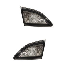 Rückleuchten Heckleuchten Set links & rechts weiß für Mazda 3 Stufenheck BL