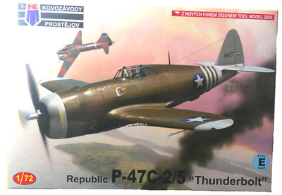 Kovozavody Prostejov Republic P-47C-2/5  Thunderbolt   1:72  OVP