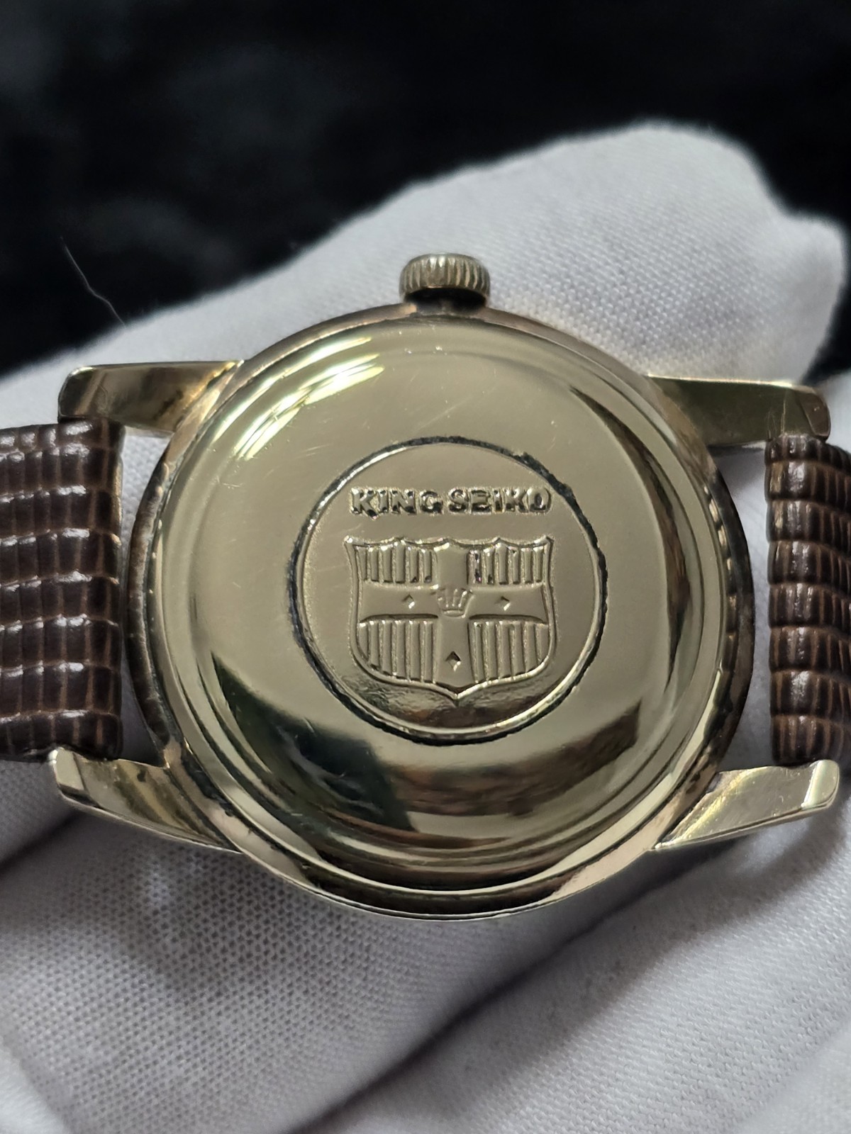 Vintage 1963 1st Generation KING SEIKO 15035KS manual Wind 25 Jewel Gent's Watch image 10
