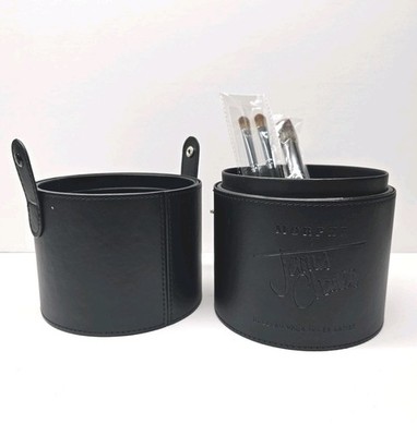 Morphe X James Charles Brush Travel Tub with 3 Brushes, Travel Brush Case Tub