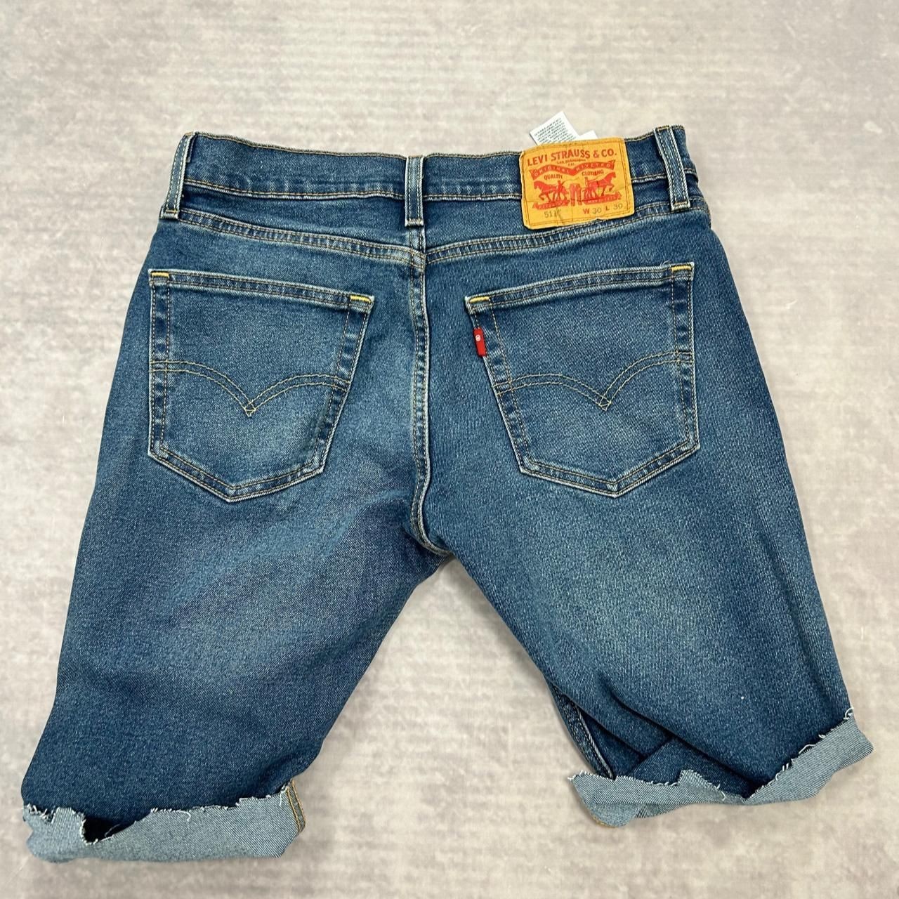 Levi's Shorts Levi 511 Cut Off Denim Shorts Men's 30 thumbnail 4