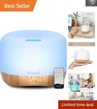 300ml Aroma Diffuser with Timer & LED Light - Perfect for Sleep & Relaxation