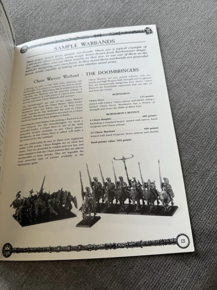 Warhammer Realm of Chaos Soft Book Games Workshop 1997 RPG 2nd Ed - Image 4 of 4