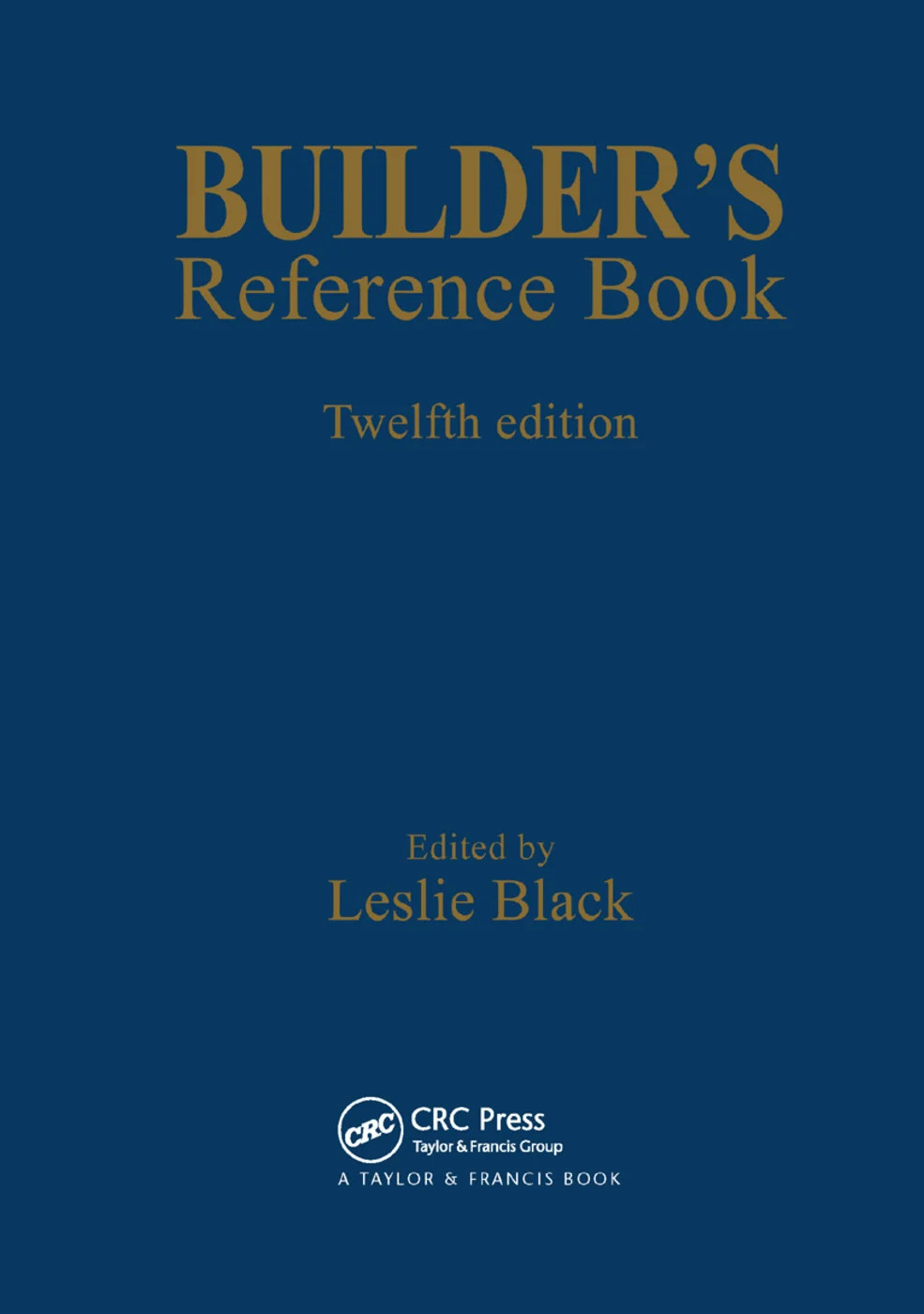 Builder's Reference Book - 12nd Edition