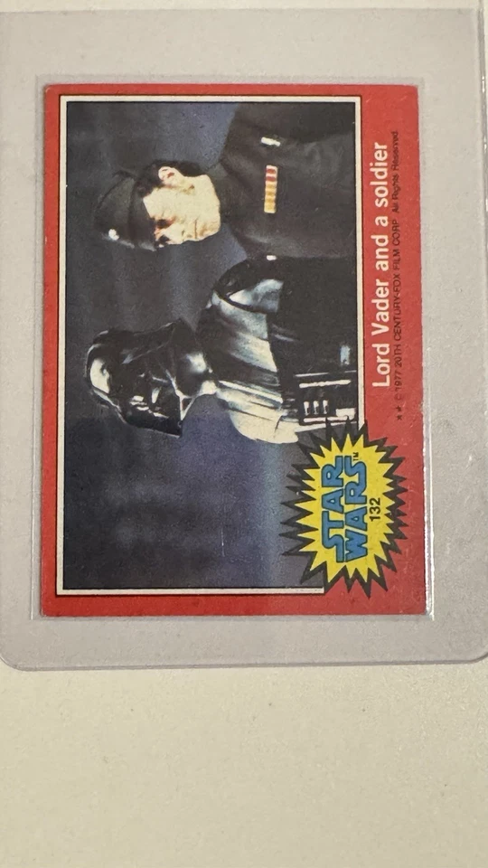 1977 Star Wars Lord Vader and a Solder #132 (2) - NEAR MINT/EX Condition - Image 4 of 4