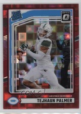 2024 Donruss Rated Rookie Optic Preview Red Pandora Prizm Tejhaun Palmer 12z3