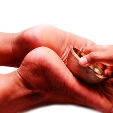 Ayurvedic Kansa Vatki Foot Massager For Detox, Pain Relief & Relaxation