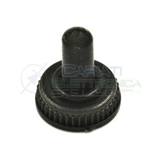 2 PEZZI CAPPUCCIO COVER PER NERO INTERRUTTORE DEVIATORE A LEVA M6 x 0.75