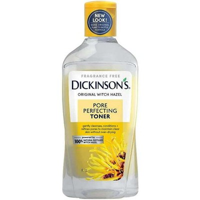 Dickinson's Astringent Original Witch Hazel Oil Controlling Clean Gentle 8oz