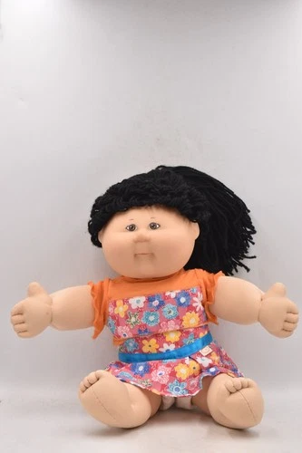 Cabbage Patch Kids Play-Along Doll 2004 Asian Doll Black Hair Brown Eyes