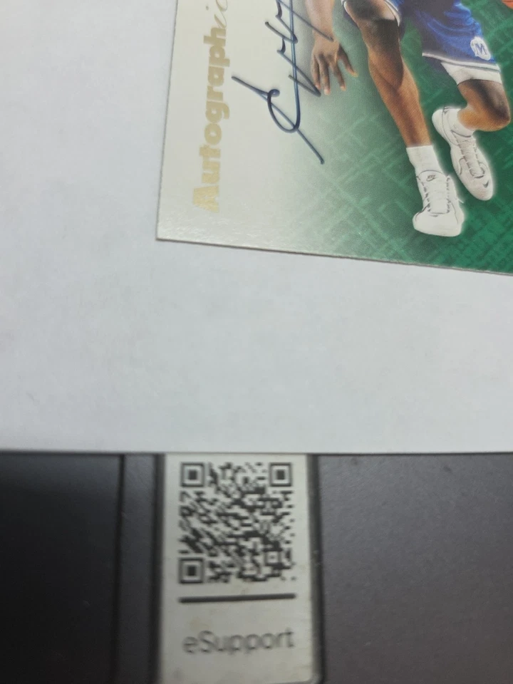 1996-97 Skybox Premium - Autographics George McCloud Black Ink (AU) - Image 4 of 4