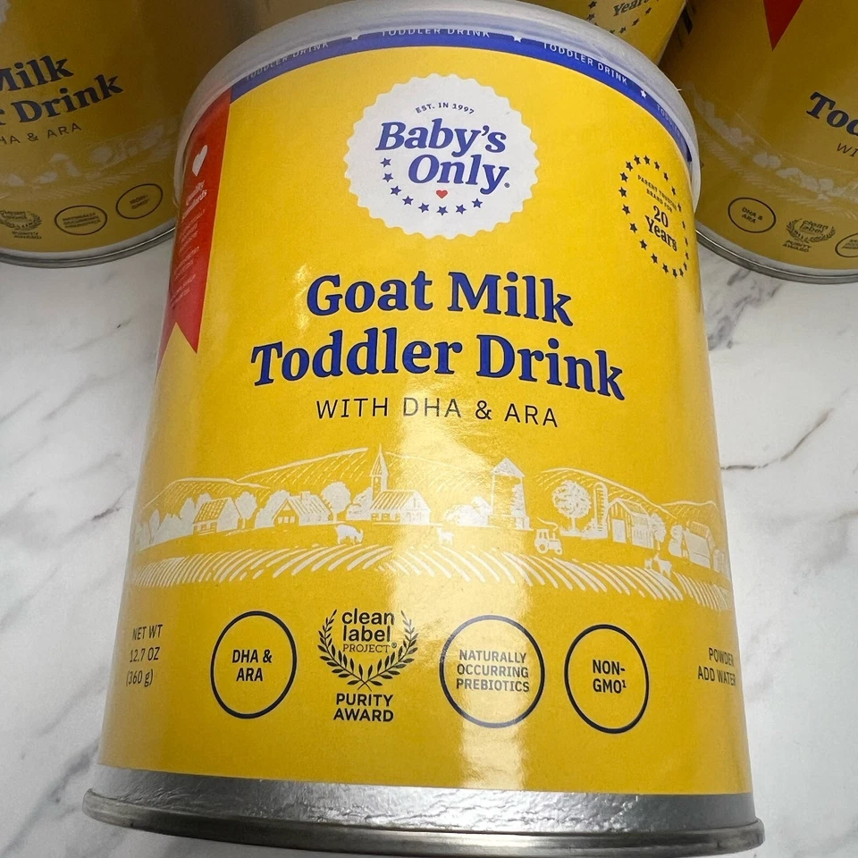 Paquete de 5: Baby’s Only Goat Milk niño pequeño con DHA y ARA 12,7 oz 05/01/2026 Foto 2 de 4