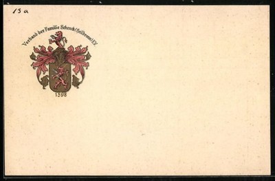 Künstler-AK Heilbronn, Verband der Familie Schenck 