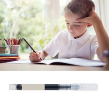 Black Gel Ink Pen Quick Drying Fine Point 0.5mm Rolling Ball Liquid Ink Pen