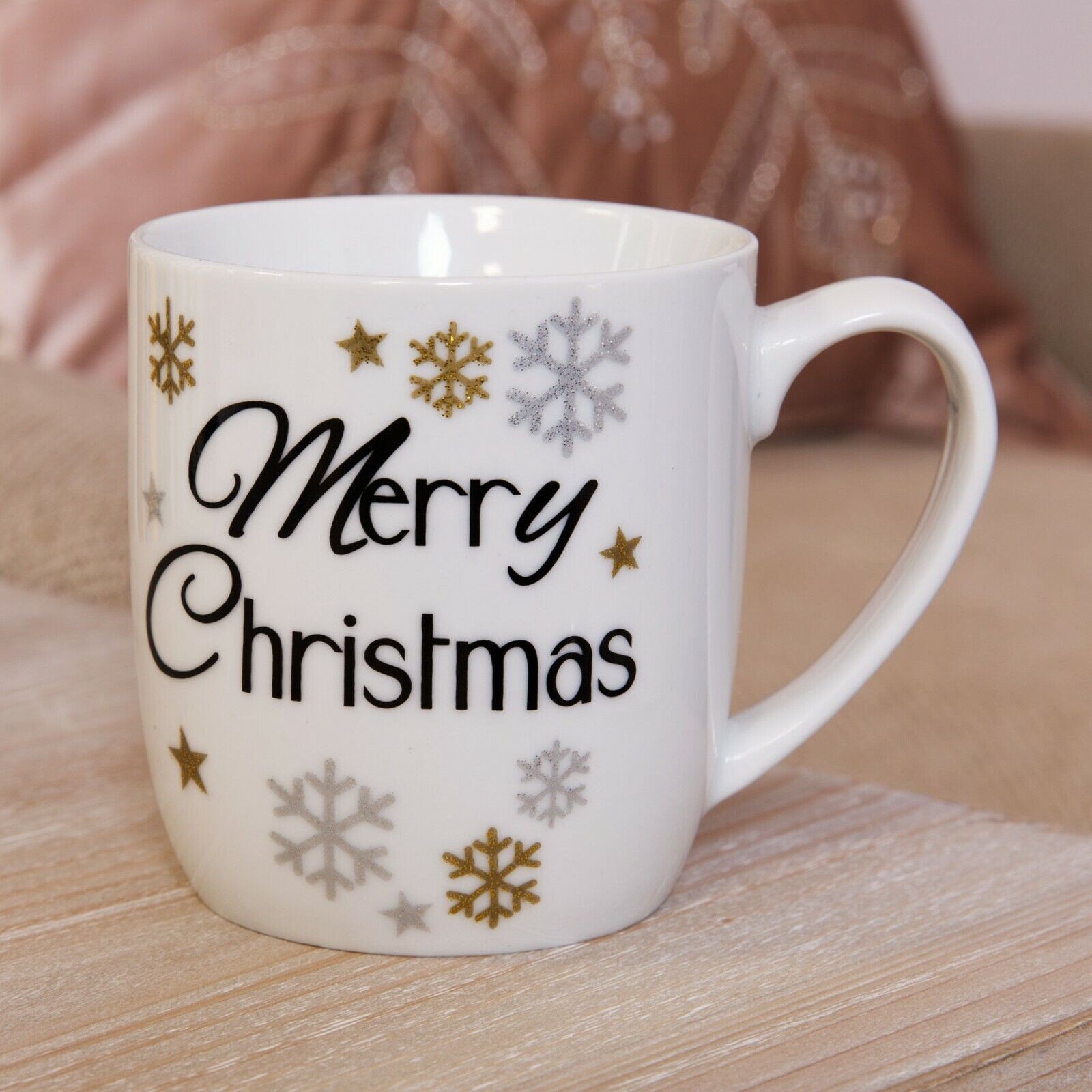 Festive Ceramic Mug - Merry Christmas